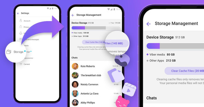 Viber công bố tính năng mới giúp người dùng giải phóng dung lượng ảnh 1
