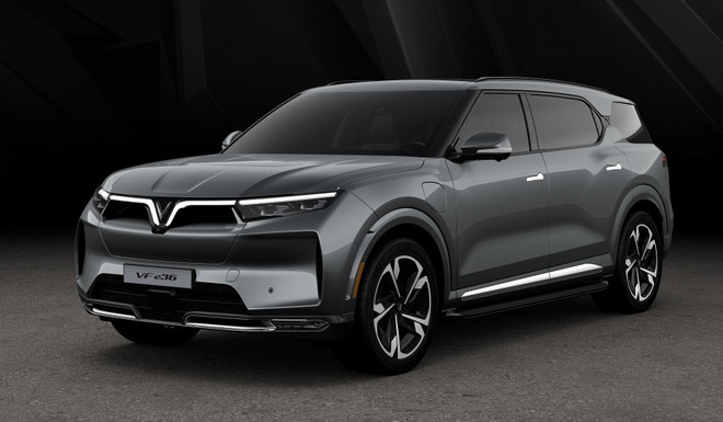 Mẫu xe điện VF e35. (Ảnh: VinFast) VinFast công bố 2 mẫu xe điện mới tại Los Angeles Auto Show 2021 ảnh 3