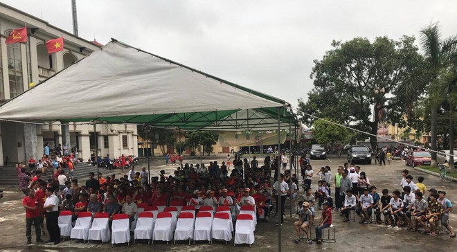 Quê nhà rực lửa tiếp sức cho tuyển Olympic Việt Nam đối đầu Hàn Quốc ảnh 4