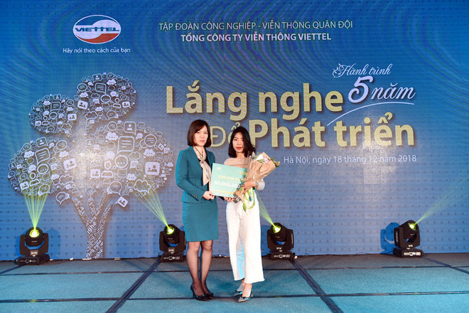 Viettel trao hơn 3.000 giải thưởng cho khách hàng góp ý kiến ảnh 2