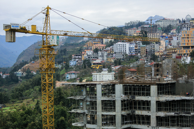 Thưởng thức 'đặc sản mới' của Sa Pa: Công trường xây dựng ảnh 1