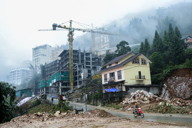 Thưởng thức 'đặc sản mới' của Sa Pa: Công trường xây dựng ảnh 15
