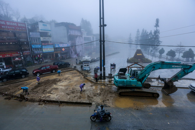 Thưởng thức 'đặc sản mới' của Sa Pa: Công trường xây dựng ảnh 2