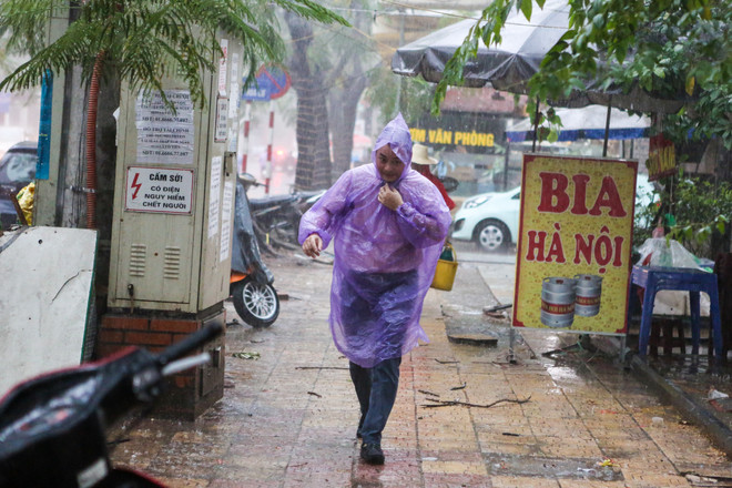 Người dân Thủ đô phấn khích đón "cơn mưa vàng" cuối ngày ảnh 3