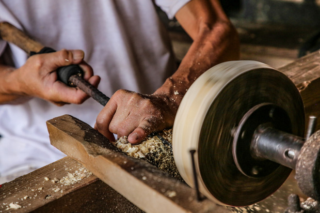 'Bình minh' làng nghề Ông Hảo: Giá trị đồ chơi trung thu truyền thống ảnh 7