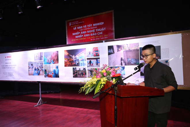 Sinh viên Nhiếp ảnh 'ăn ngủ' cùng COVID-19 để làm bài tốt nghiệp ảnh 2