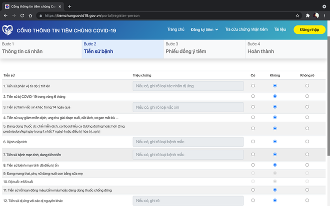 Cách đăng ký tiêm vaccine COVID-19 qua ứng dụng di động và máy tính ảnh 13
