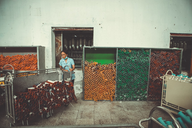 Hình ảnh lắng đọng cuối cùng về nhà máy dệt lớn nhất Đông Dương ảnh 19