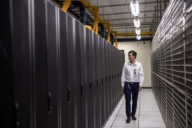 [Photo] Toàn cảnh trung tâm dữ liệu lớn nhất khu vực miền Bắc ảnh 8