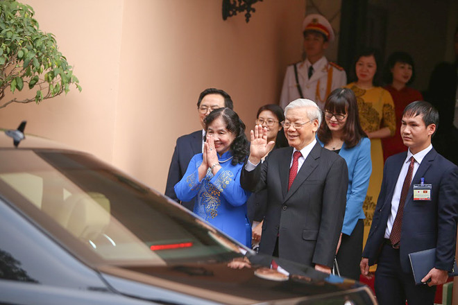 Nhật hoàng Akihito dự Tiệc trà cùng Tổng Bí thư Nguyễn Phú Trọng ảnh 8