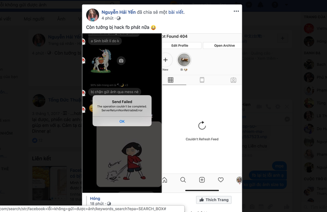 Người dùng than trời vì Facebook không gửi được ảnh qua Messenger ảnh 5