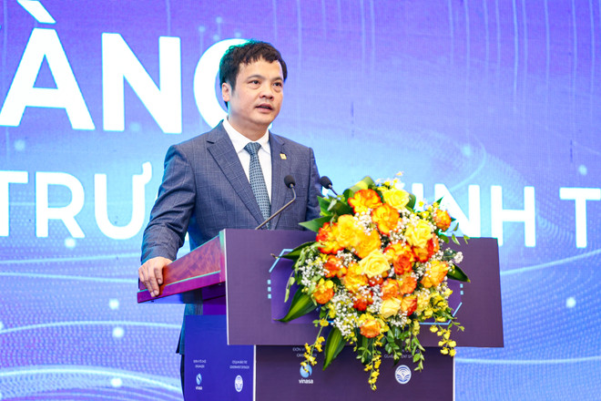 Ông Nguyễn Văn Khoa - Chủ tịch VINASA phát biểu. (Ảnh: Minh Sơn/Vietnam+) Địa phương cần 'cởi mở' để thúc đẩy liên kết vùng trong dữ liệu số ảnh 3