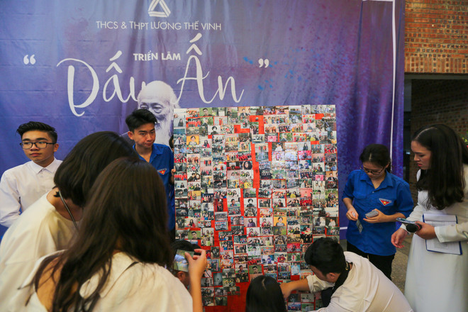 Học sinh Lương Thế Vinh gấp 28.000 hạc giấy tri ân thầy Văn Như Cương ảnh 7