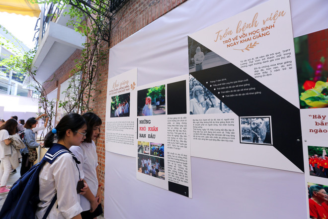 Học sinh Lương Thế Vinh gấp 28.000 hạc giấy tri ân thầy Văn Như Cương ảnh 10