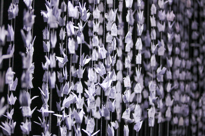 Học sinh Lương Thế Vinh gấp 28.000 hạc giấy tri ân thầy Văn Như Cương ảnh 12