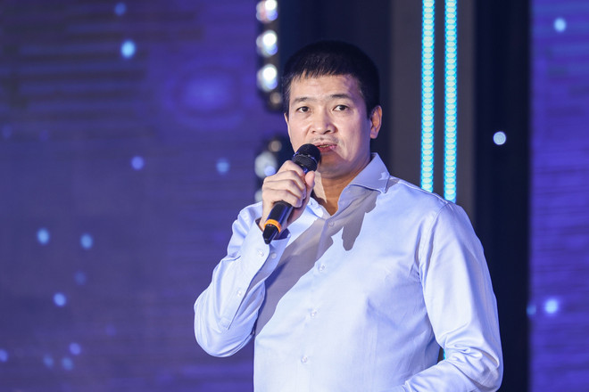 Ông Phan Đức Trung - Phó Chủ tịch Thường trực Hiệp hội Blockchain Việt Nam (VBA). (Ảnh: Minh Sơn/Vietnam+) vnp_hiep hoi blockchain.jpg