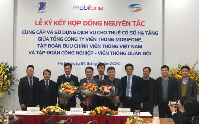 Các nhà mạng Việt cam kết chia sẻ, dùng chung 1.800 trạm BTS ảnh 1