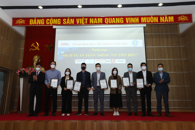 Vinh danh các công ty đạt danh hiệu Chìa khóa vàng 2021 của VNISA ảnh 1