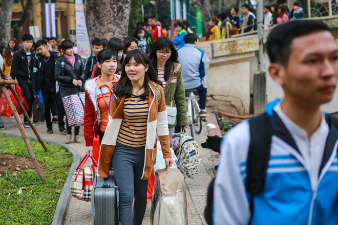 Gần 1.500 sinh viên háo hức với chuyến xe miễn phí về quê ăn Tết ảnh 14