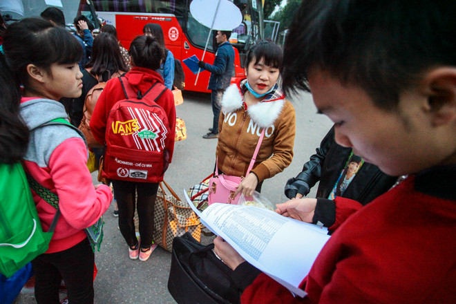 Gần 1.500 sinh viên háo hức với chuyến xe miễn phí về quê ăn Tết ảnh 5