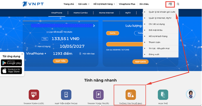 Hướng dẫn chuẩn hóa thông tin thuê bao với CSDL quốc gia về dân cư ảnh 3