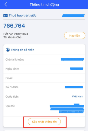 Hướng dẫn chuẩn hóa thông tin thuê bao với CSDL quốc gia về dân cư ảnh 2