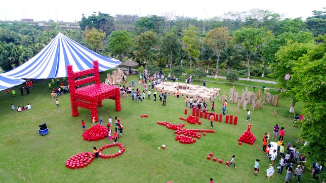 Hàng ngàn em nhỏ "quậy" tưng bừng trong ngày hội sáng tạo Ecoplay ảnh 3