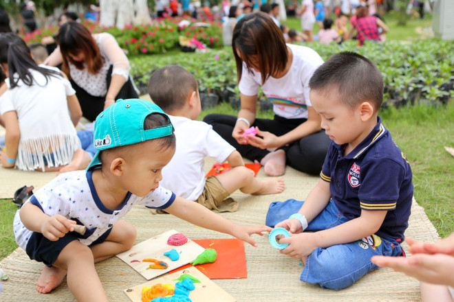 Hàng ngàn em nhỏ "quậy" tưng bừng trong ngày hội sáng tạo Ecoplay ảnh 14