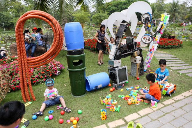 Hàng ngàn em nhỏ "quậy" tưng bừng trong ngày hội sáng tạo Ecoplay ảnh 6