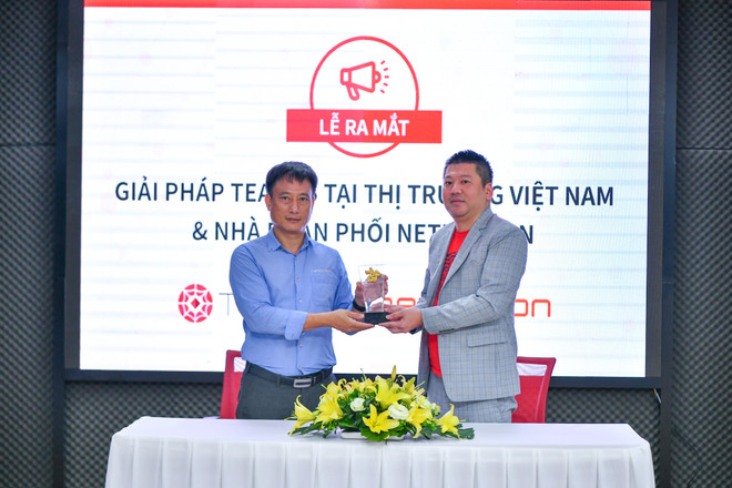 Các giải pháp bảo mật TeamT5 chính thức được phân phối tại thị trường Việt Nam. (Ảnh: Minh Sơn/Vietnam+) Xu hướng tấn công mạng đáng chú ý vào Việt Nam 6 tháng đầu năm 2022 ảnh 2