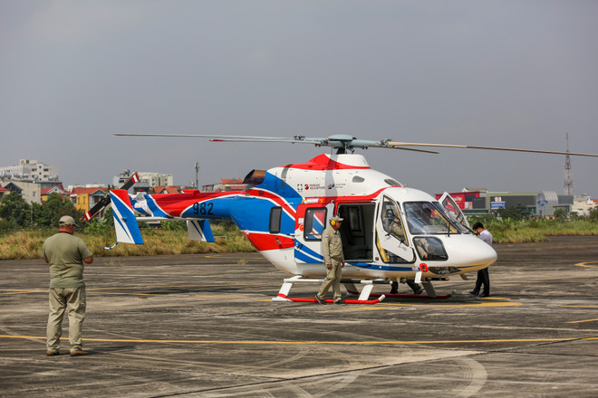Màn trình diễn hoành tráng của hai trực thăng Nga trên bầu trời Hà Nội ảnh 2