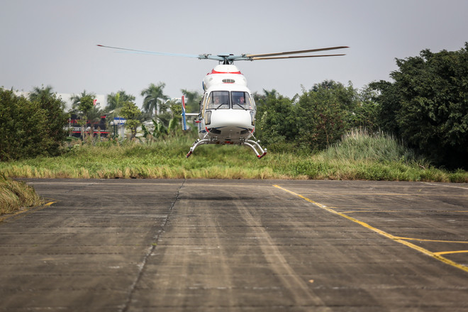 Màn trình diễn hoành tráng của hai trực thăng Nga trên bầu trời Hà Nội ảnh 14