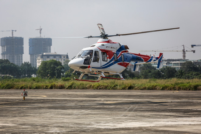 Màn trình diễn hoành tráng của hai trực thăng Nga trên bầu trời Hà Nội ảnh 3