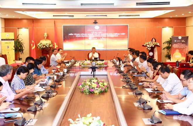 Ra mắt nền tảng công nghệ xử lý giọng nói tiếng Việt sử dụng AI ảnh 1