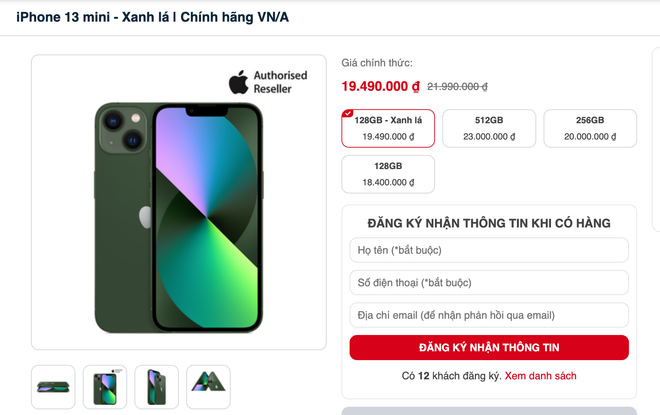 iPhone 13 màu mới sắp về Việt Nam với giá từ trên 31 triệu đồng ảnh 6