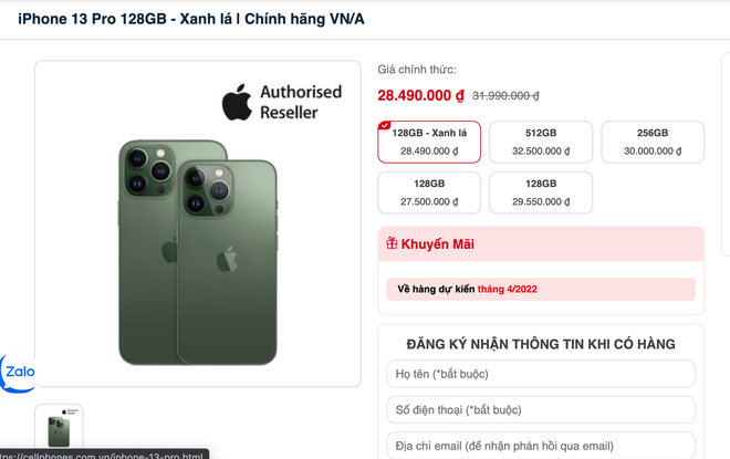 iPhone 13 màu mới sắp về Việt Nam với giá từ trên 31 triệu đồng ảnh 5