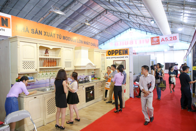 Tham quan những gian hàng độc đáo tại triển lãm Quốc tế Vietbuild 2016 ảnh 1