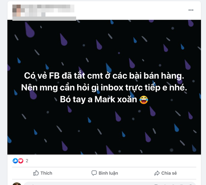 Người dùng 'than trời' vì không thể bình luận bài viết trên Facebook ảnh 5