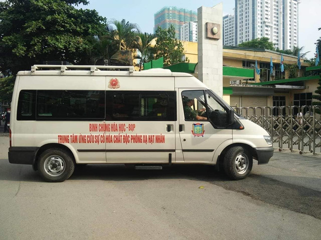 Bộ đội Binh chủng Hóa học có mặt tại Rạng Đông, chuẩn bị tẩy độc ảnh 4