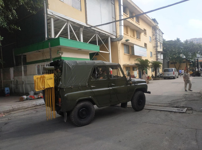 Bộ đội Binh chủng Hóa học có mặt tại Rạng Đông, chuẩn bị tẩy độc ảnh 5