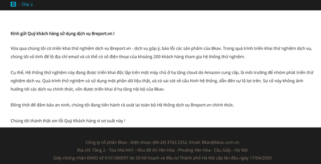 Bkav tiếp tục bị tin tặc công khai hàng trăm dữ liệu người dùng ảnh 2