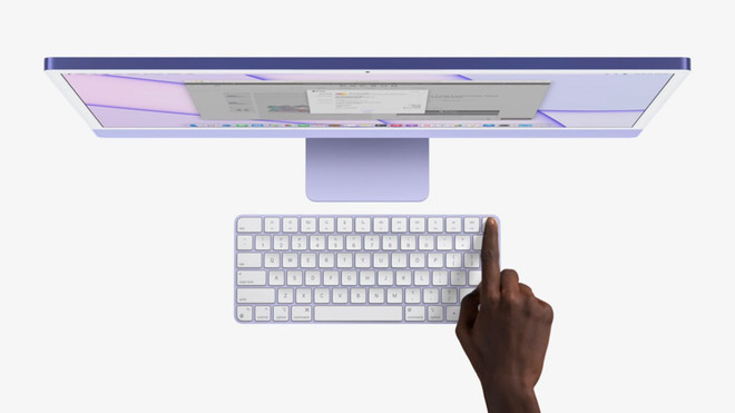 Apple cũng tung ra những chiếc bàn phím và chuột Magic Mouse hoặc Magic Trackpad mới với rất nhiều màu sắc. (Ảnh: Apple) 'Điểm danh' những sản phẩm Apple đã giới thiệu vào rạng sáng 21/4 ảnh 4