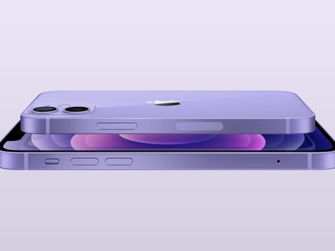 Apple chỉ bổ sung màu tím cho iPhone 12 và iPhone 12 mini. (Ảnh: Apple) 'Điểm danh' những sản phẩm Apple đã giới thiệu vào rạng sáng 21/4 ảnh 2