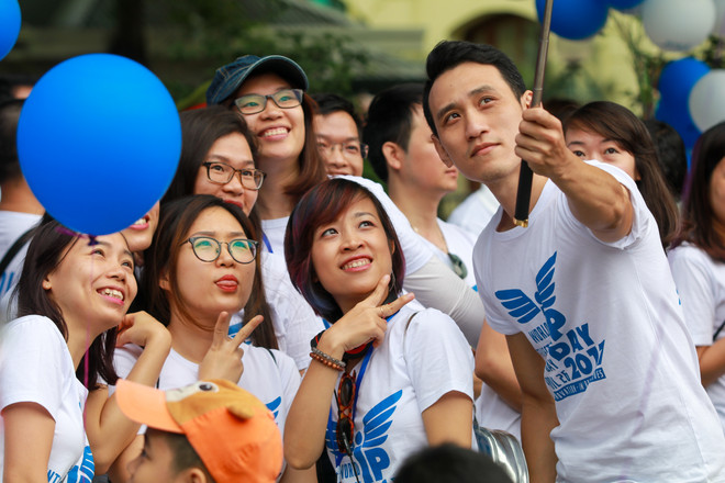 Hàng ngàn bạn trẻ đi bộ đồng hành nhân ngày Sở hữu trí tuệ thế giới ảnh 14