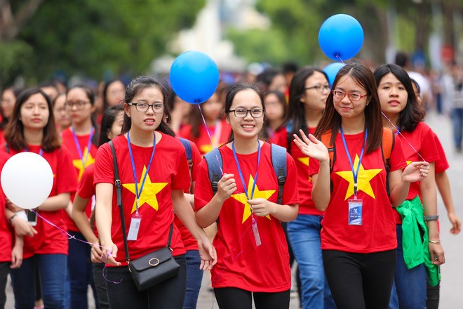 Hàng ngàn bạn trẻ đi bộ đồng hành nhân ngày Sở hữu trí tuệ thế giới ảnh 16