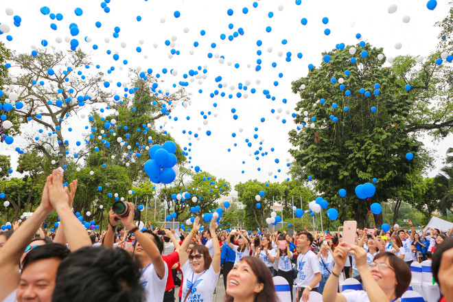 Hàng ngàn bạn trẻ đi bộ đồng hành nhân ngày Sở hữu trí tuệ thế giới ảnh 10