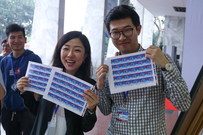 Chính thức phát hành bộ tem chào mừng Hội nghị Thượng đỉnh Mỹ-Triều ảnh 3