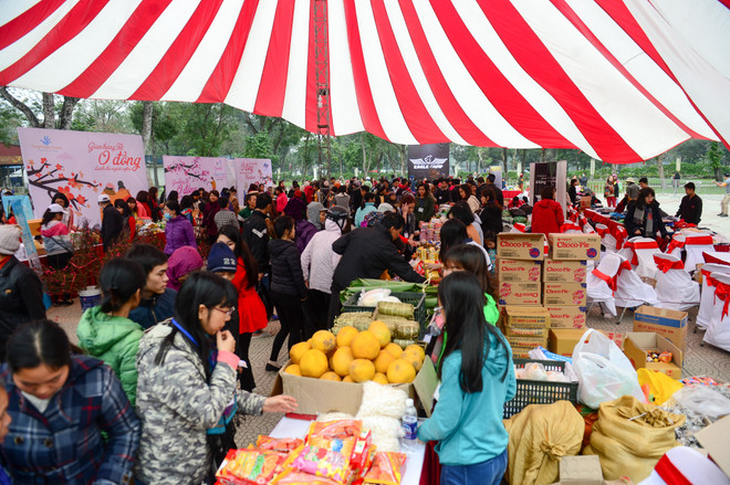 Phiên chợ Tết đặc biệt không mất tiền mua hàng ở Thủ đô ảnh 10
