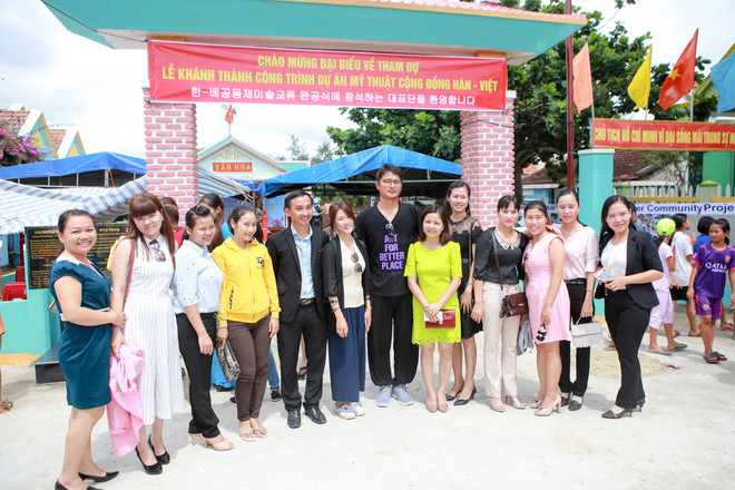 Quảng Nam: Khánh thành làng bích họa đầu tiên ở Việt Nam ảnh 3