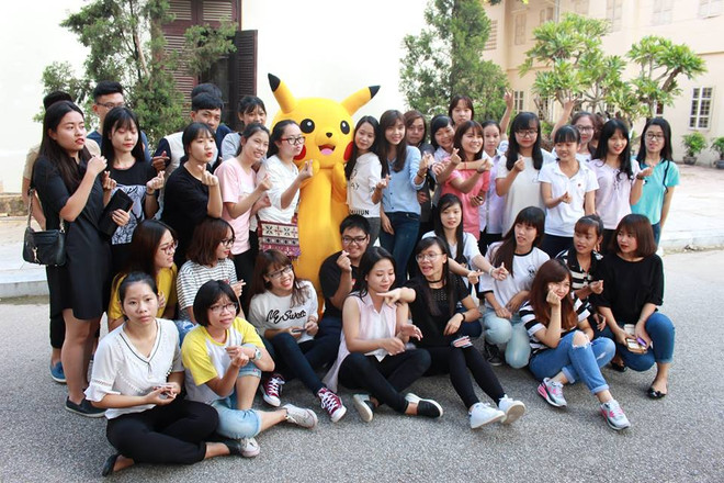 Sinh viên trường Báo tưng bừng chào đón lễ Halloween ảnh 1